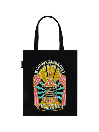 Ray Bradbury: Without Libraries Tote Bag