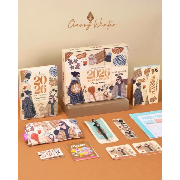 2026 Year Gift Box Classy Winter