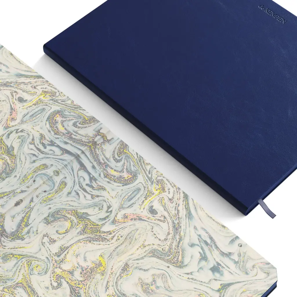 de KEMPEN Notebook Collector's Edition Dark Blue - Large ruled