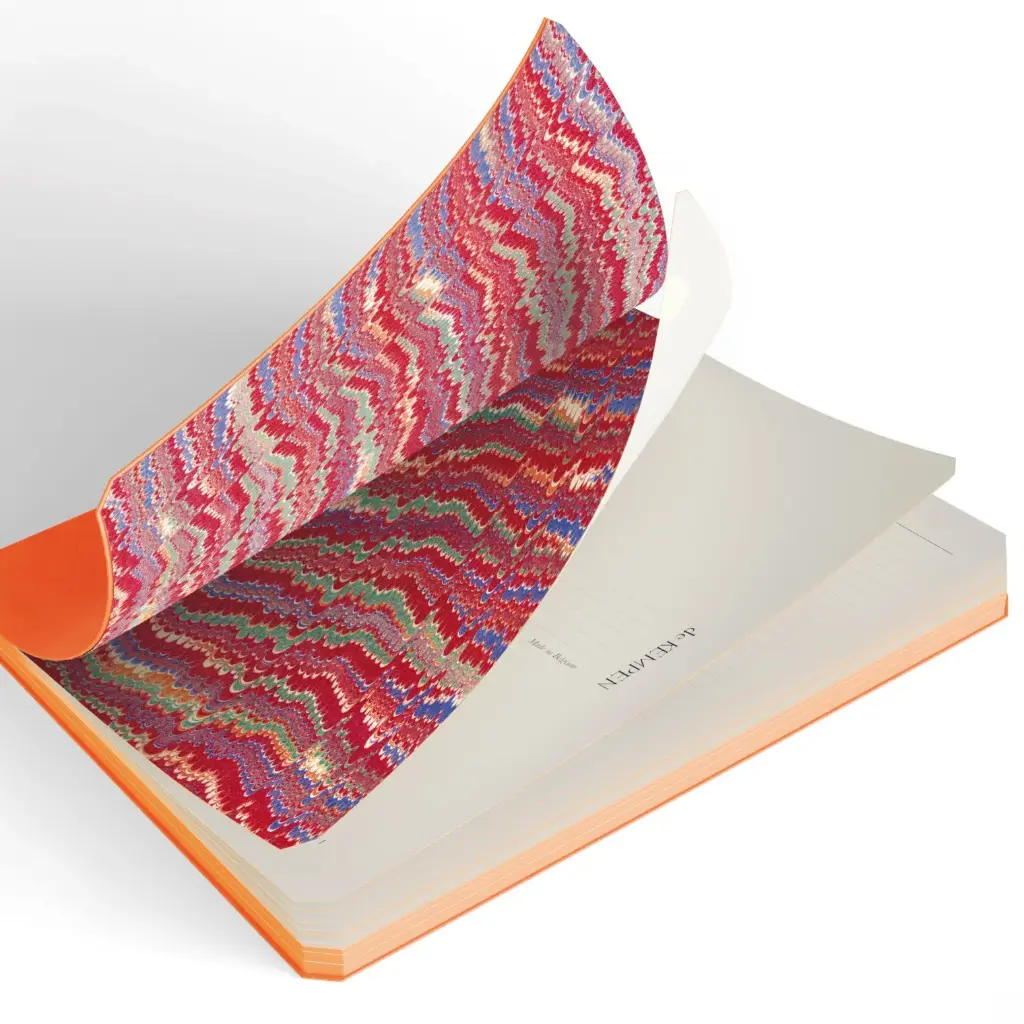 de KEMPEN Notebook Orange - Large Blank