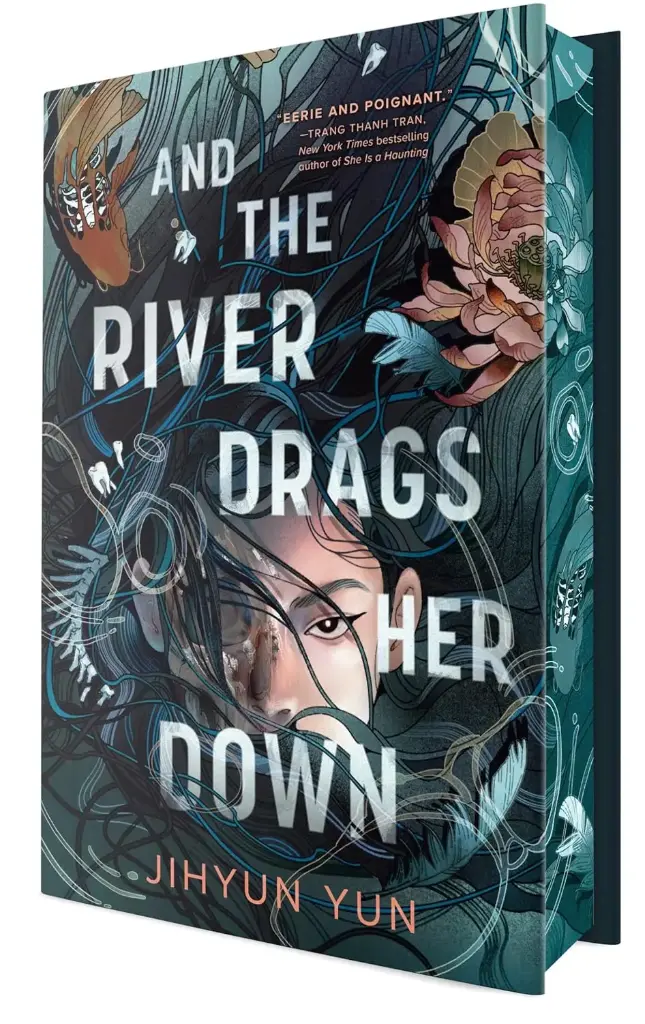 And the River Drags Her Down (Stenciled-Edges)