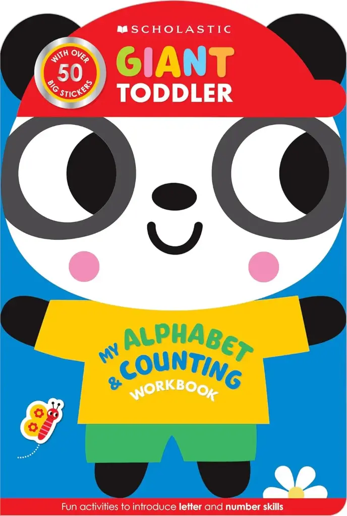 Giant Toddler: My Alphabet & Counting Workbook