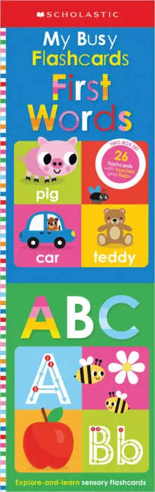My Busy Flash Cards First Words and ABC: Scholastic Early Learners