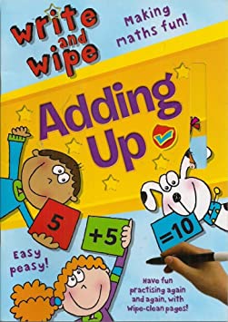 WRITE AND WIPE ADDING UP