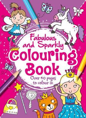 fabulous and sparkly colouring book