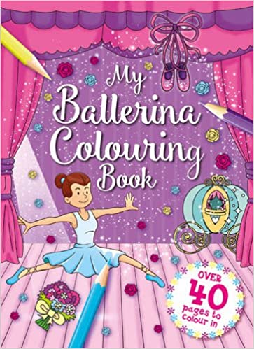 my ballerina colouring book