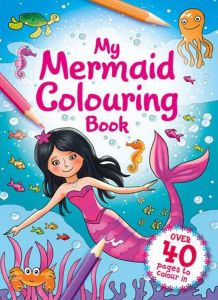 my mermaid colouring book