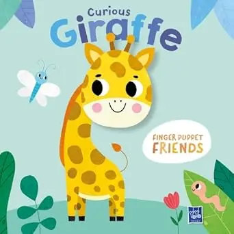 Fingerpuppet friends - Curious giraffe