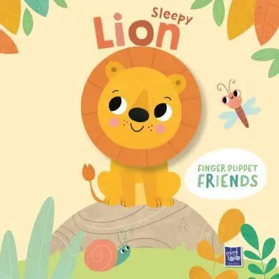 Fingerpuppet friends - Sleepy lion