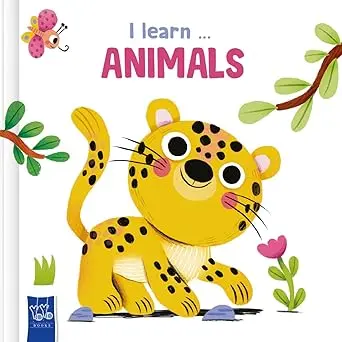 1 book + 3 magnetic level-up jigsaws - Animals