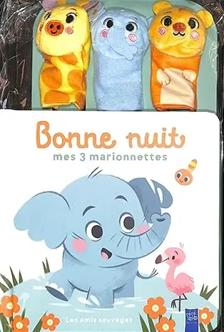 Bonne Nuit Mes 3 Marionnettes / Les Amis Sauvages