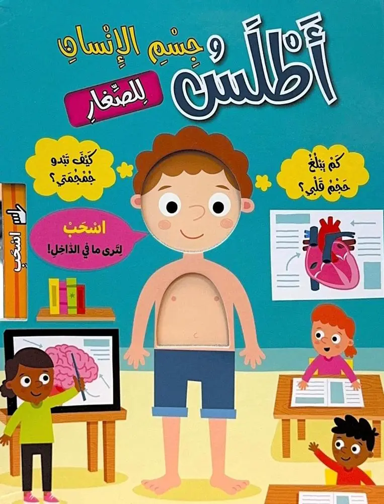 الأطالس التفاعلية - أطلس جسم الأنسان للصغار