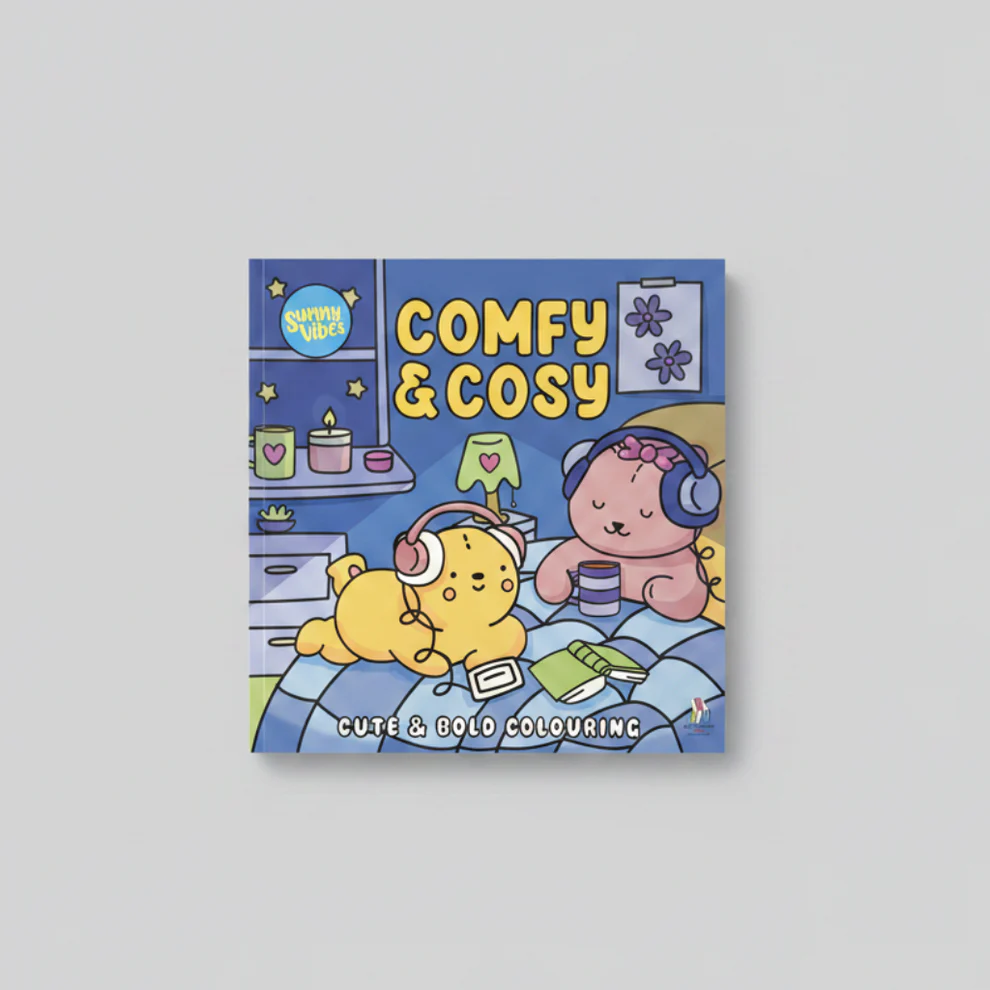  Comfy And Cosy - Sunny Vibes Colouring