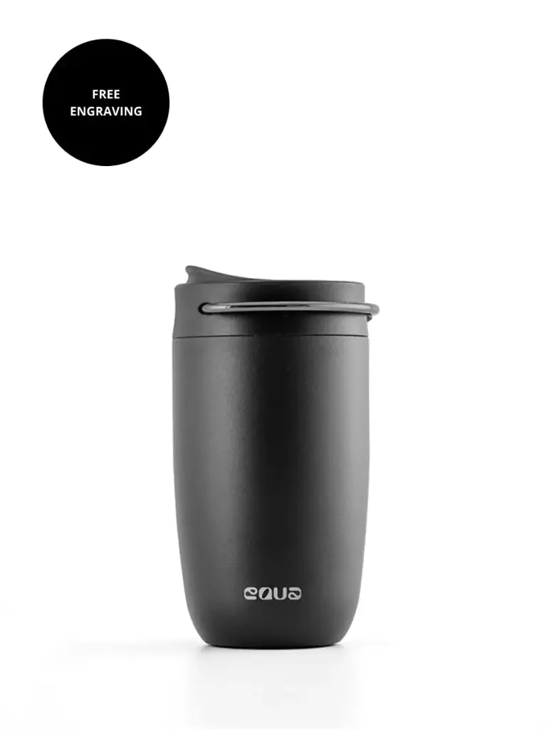 EQUA Cup Black 300 ml 