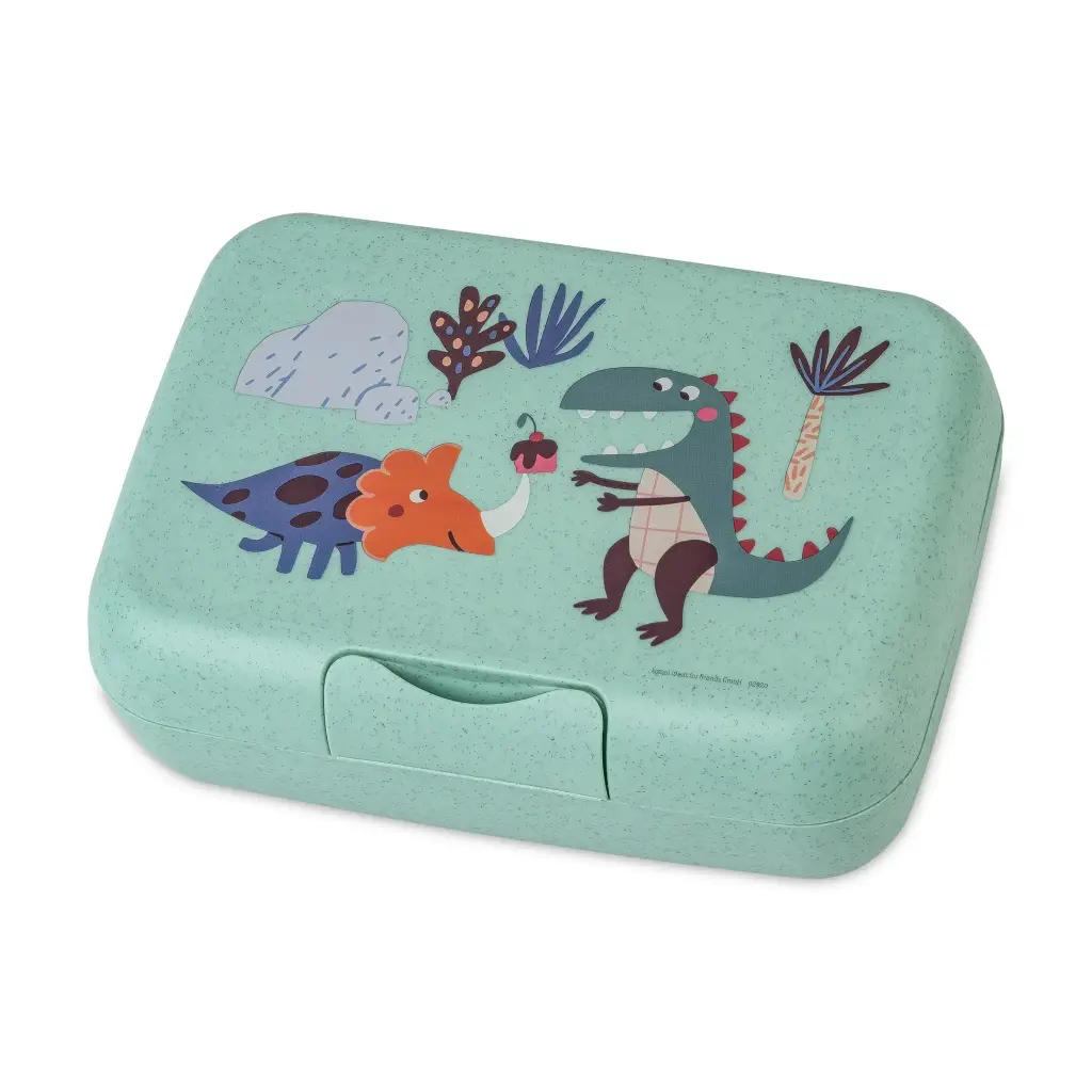 CANDY L REX Lunch Box with separation bowl,Green