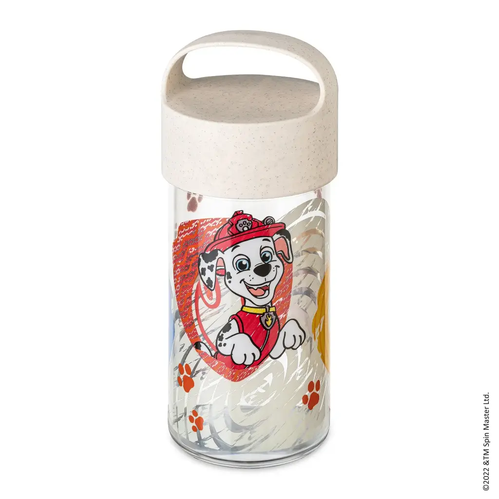 BUDDY SNACK 0,5 GROW PAW PATROL Snackpot / Water Bottle 500 ml,Moon