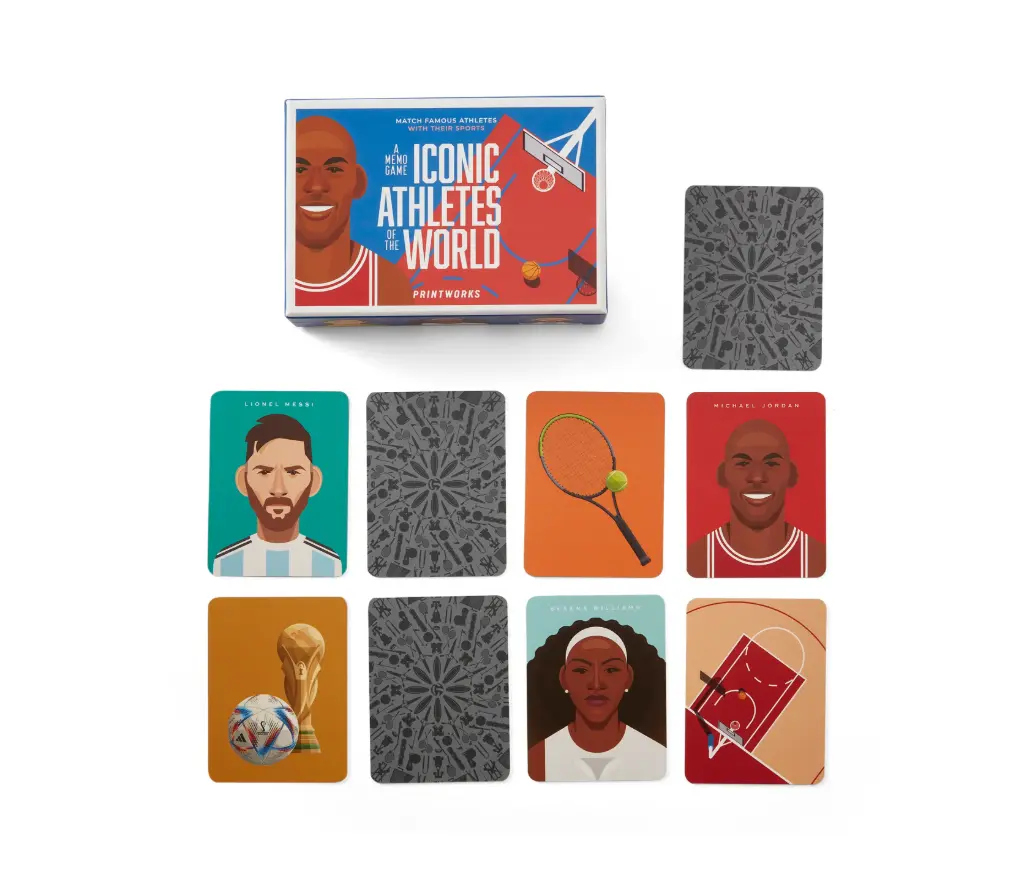Memo Game - Iconic Athletes 