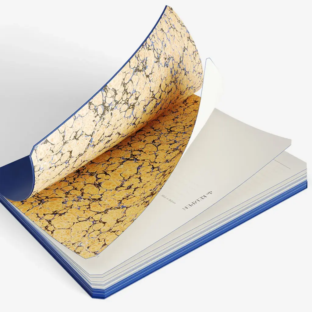 de KEMPEN Notebook Blue - Pocket ruled