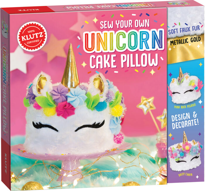 Klutz Sew Your Own Unicorn Cake Pillow