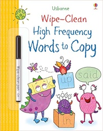 [9781474922333] Wipe-Clean: High-Frequency Words to Copy