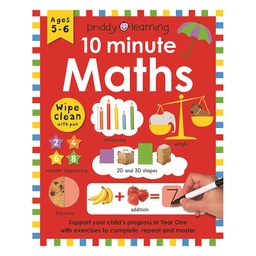 [9781783416592] Wipe Clean with Pen: 10 Minute Maths
