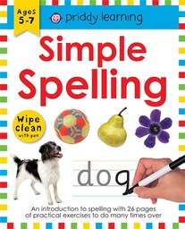 [9781783418930] Wipe Clean with Pen: Simple Spelling