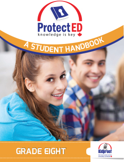 [9781927087619] ProtectEd Student Workbook Gr 8
