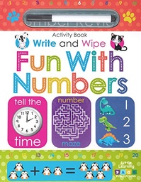 [9781951086190] Write and Wipe: Fun with Numbers