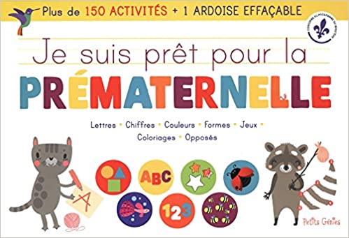 [9781988142777] Je suis prêt pour la prématernelle (pad géant)