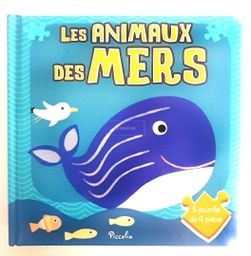 [9782753035638] Livre 5 Puzzle - Les animaux des mers