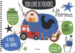 [9782753037540] Mon livre de pochoirs / A la ferme