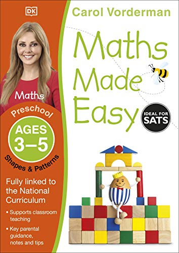 [9781409344889] Maths Made Easy Shapes and Patterns Ages 3-5 Preschool