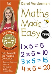 [9781409344896] Maths Made Easy Times Tables Ages 5-7 Key Stage 1