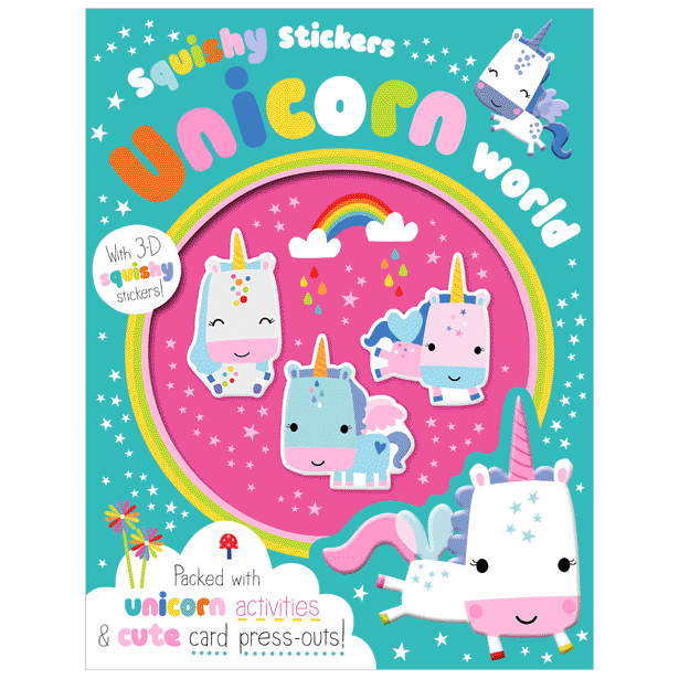[9781789477948] Squishy Stickers Unicorn World