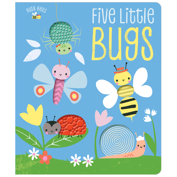 [9781788436830] Busy Bees Five Little Bugs