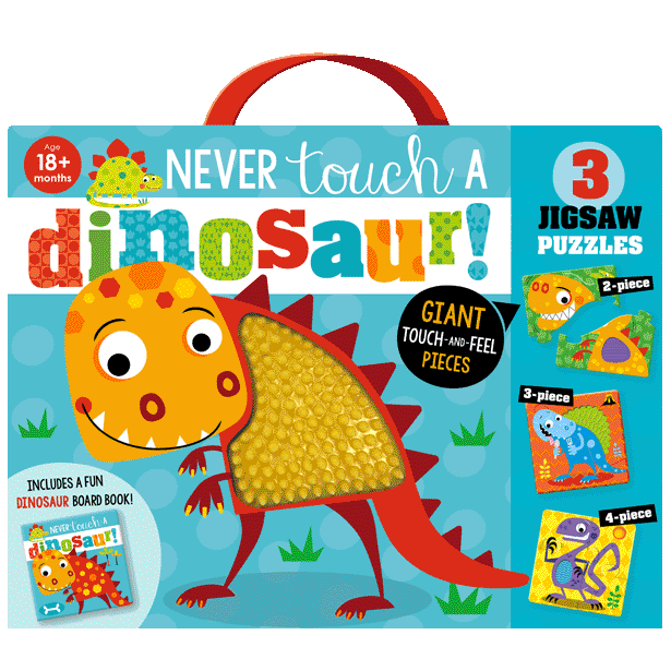 [9781789474329] Never Touch a Dinosaur with Jigsaw Puzzle