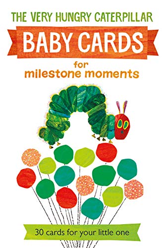 [9780141368818] Very Hungry Caterpillar Baby Cards for Milestone Moments