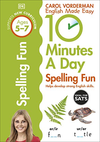 [9780241183847] 10 Minutes a Day Spelling Fun Ages 5-7 Key Stage 1
