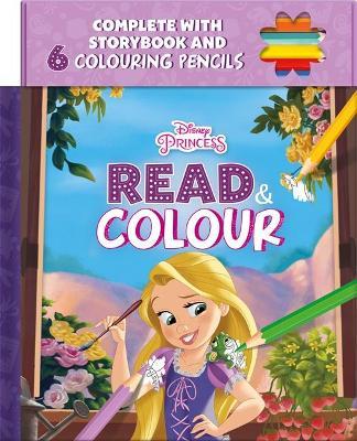 [9781839031847] Disney Princess Rapunzel: Read & Colour