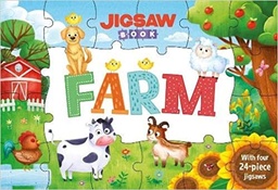 [9781839033582] Jigsaw Book: Farm