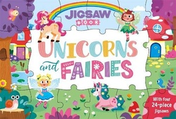 [9781839033773] Jigsaw Book: Unicorn and Fairies