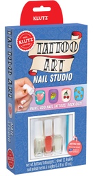 [9781338589214] Klutz Mini Kits: Tattoo Art Nail Studio
