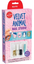 [9781338589153] Klutz Mini Kits: Velvet Animal Nail Studio