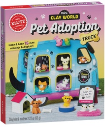 [9781338643862] Mini Clay World Pet Adoption Truck