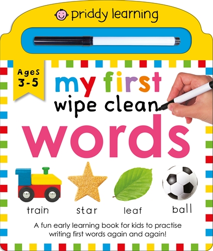 [9781838990213] My First Wipe Clean: Words