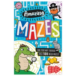 [9781789474985] Amazing Mazes Activity Book