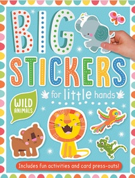 [9781788430647] Big Stickers for Little Hands Wild Animals