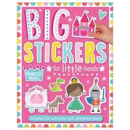 [9781788430630] Big Stickers for Little Hands Princess Palace