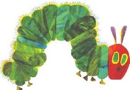 [X4007] Eric Carle Characters Postcard