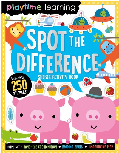 [9781789478020] Playtime Learning Spot the Difference
